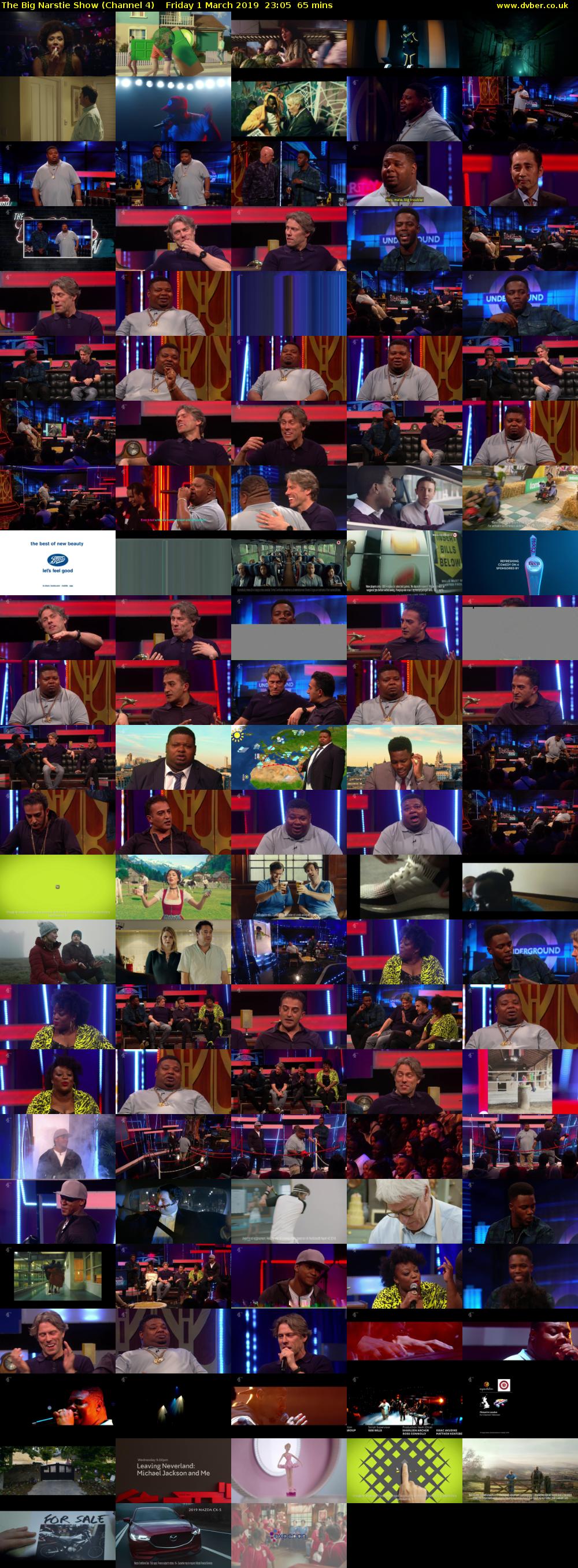 The Big Narstie Show (Channel 4) Friday 1 March 2019 23:05 - 00:10