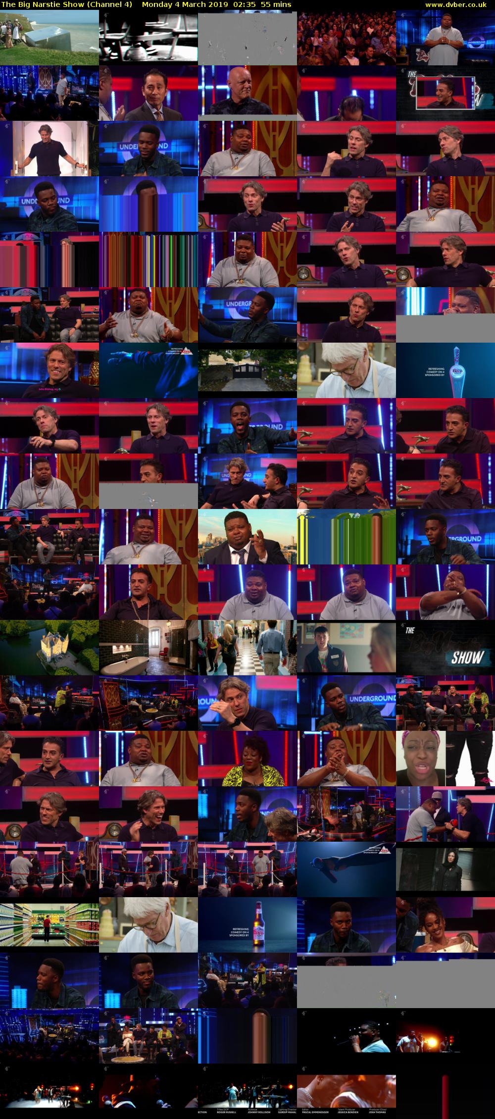 The Big Narstie Show (Channel 4) Monday 4 March 2019 02:35 - 03:30