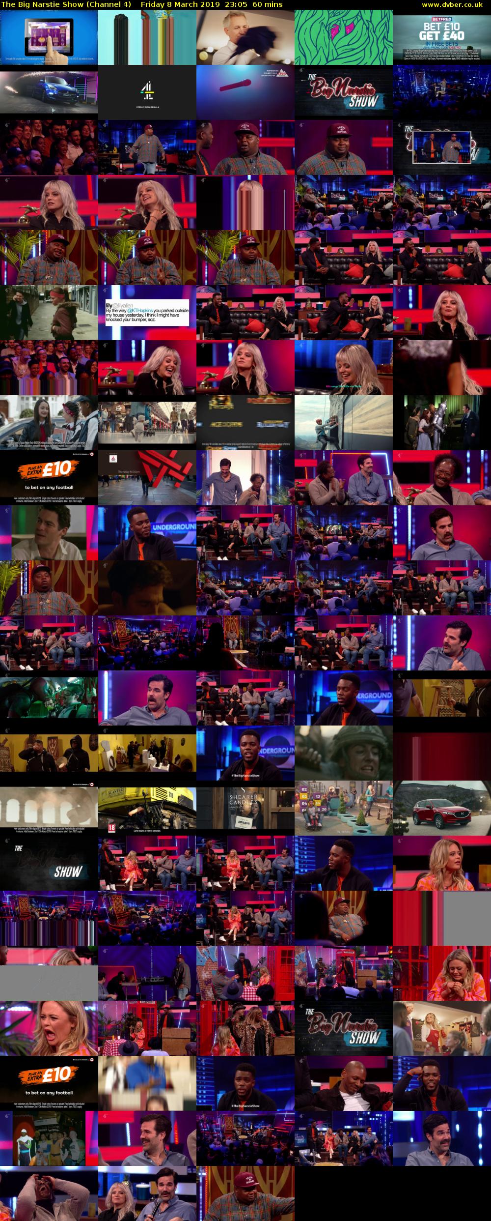 The Big Narstie Show (Channel 4) Friday 8 March 2019 23:05 - 00:05