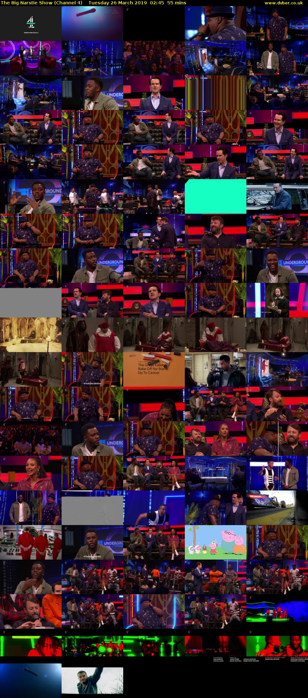 The Big Narstie Show (Channel 4) Tuesday 26 March 2019 02:45 - 03:40