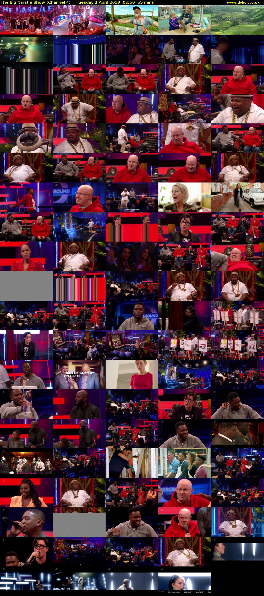 The Big Narstie Show (Channel 4) Tuesday 2 April 2019 02:50 - 03:45