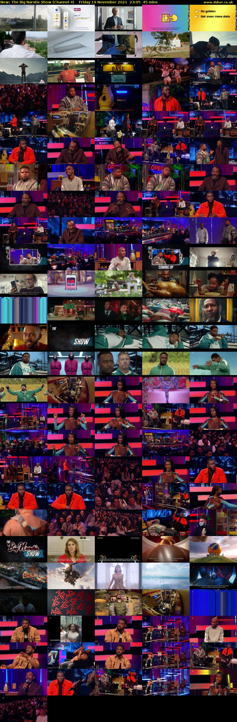 The Big Narstie Show (Channel 4) Friday 19 November 2021 23:05 - 23:50