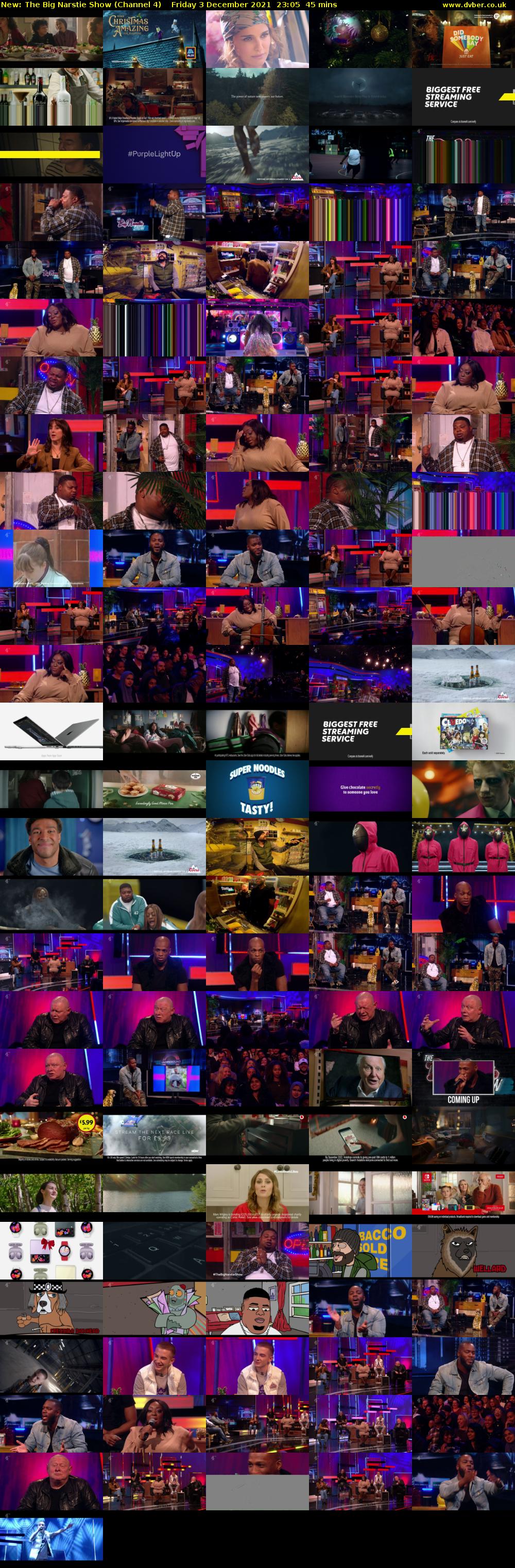 The Big Narstie Show (Channel 4) Friday 3 December 2021 23:05 - 23:50