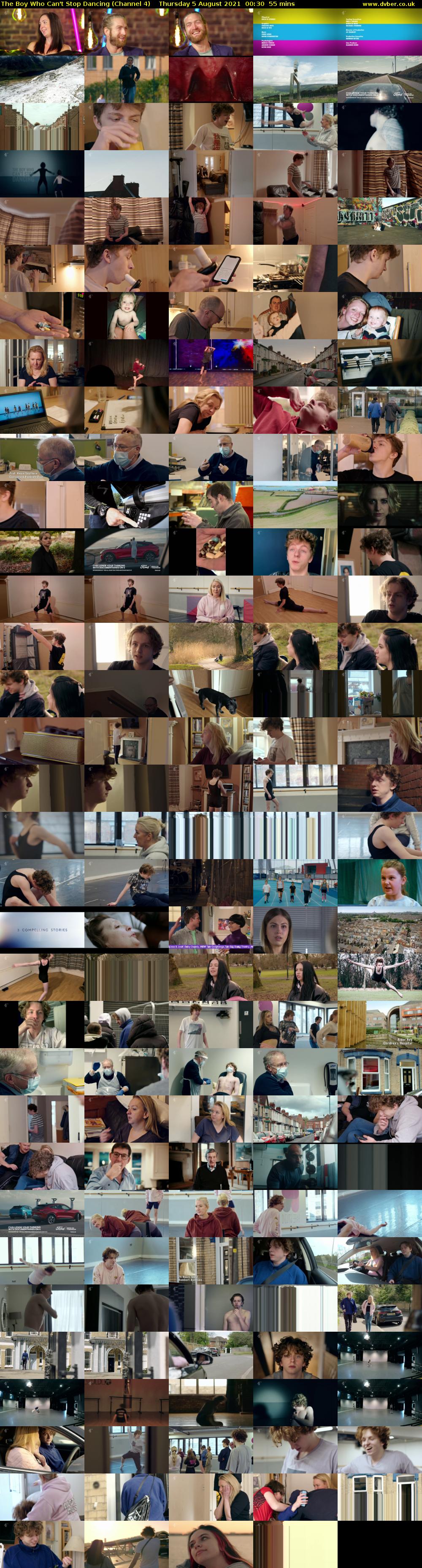 The Boy Who Can't Stop Dancing (Channel 4) Thursday 5 August 2021 00:30 - 01:25