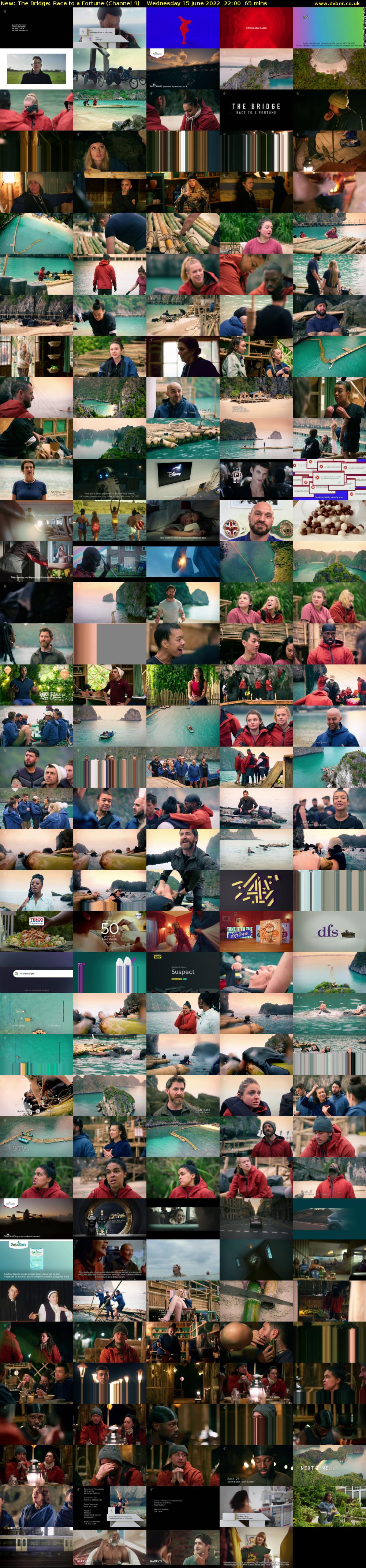 The Bridge: Race to a Fortune (Channel 4) Wednesday 15 June 2022 22:00 - 23:05