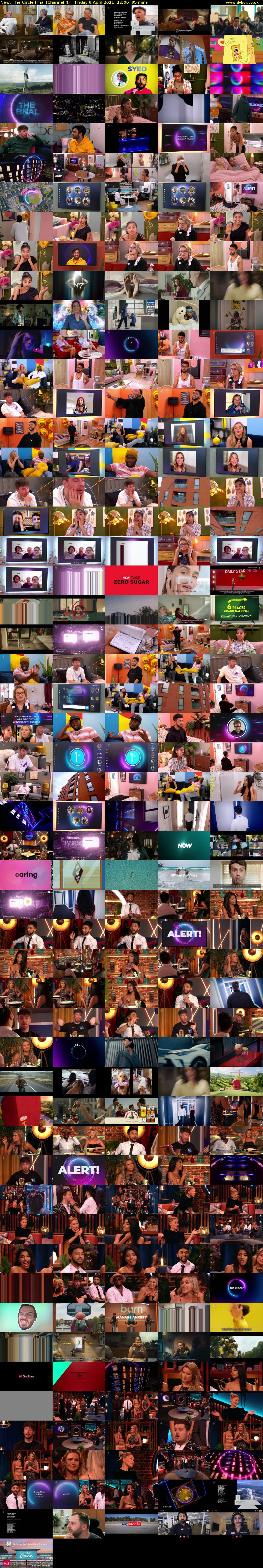The Circle Final (Channel 4) Friday 9 April 2021 22:00 - 23:35