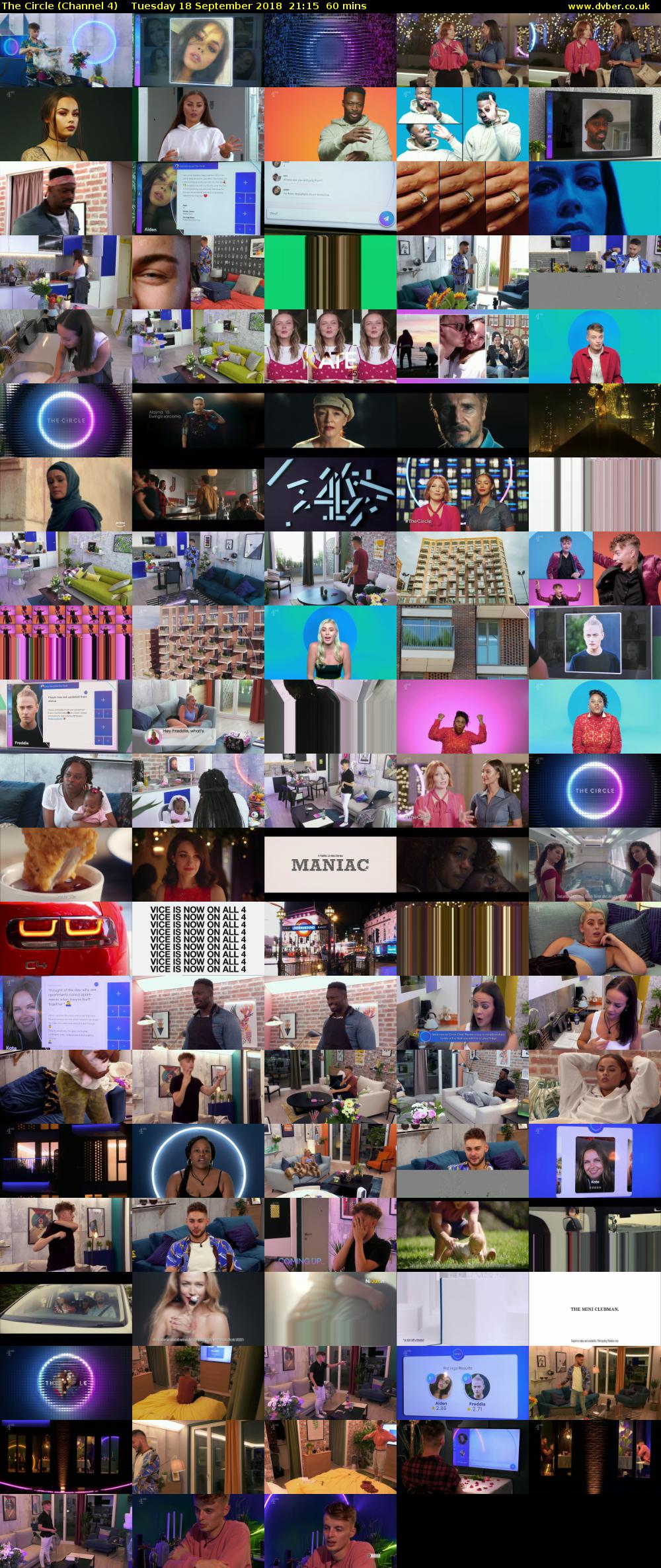 The Circle (Channel 4) Tuesday 18 September 2018 21:15 - 22:15