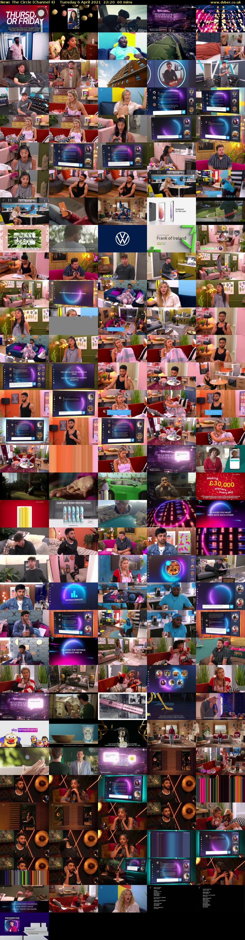 The Circle (Channel 4) Tuesday 6 April 2021 22:20 - 23:20