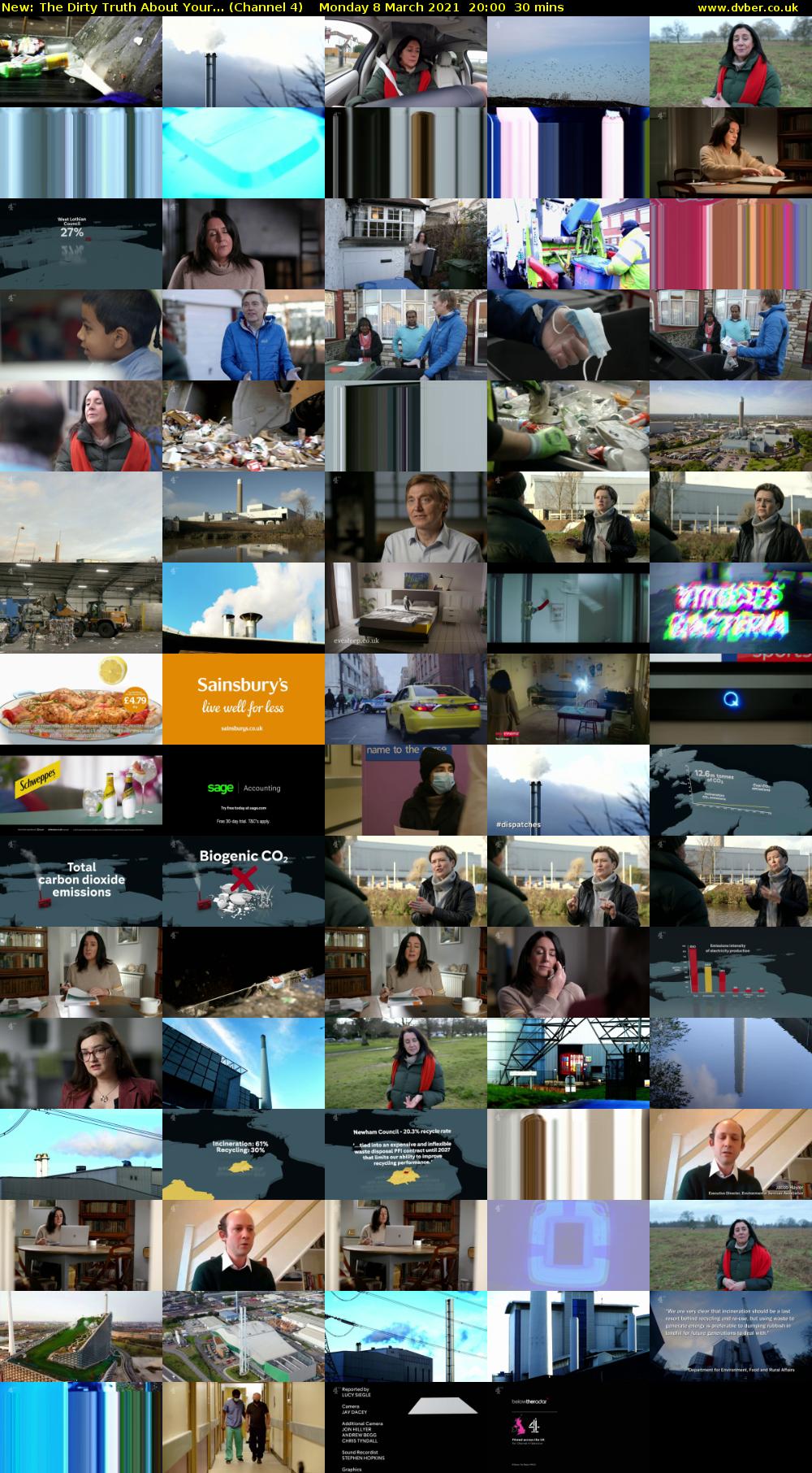 The Dirty Truth About Your... (Channel 4) Monday 8 March 2021 20:00 - 20:30