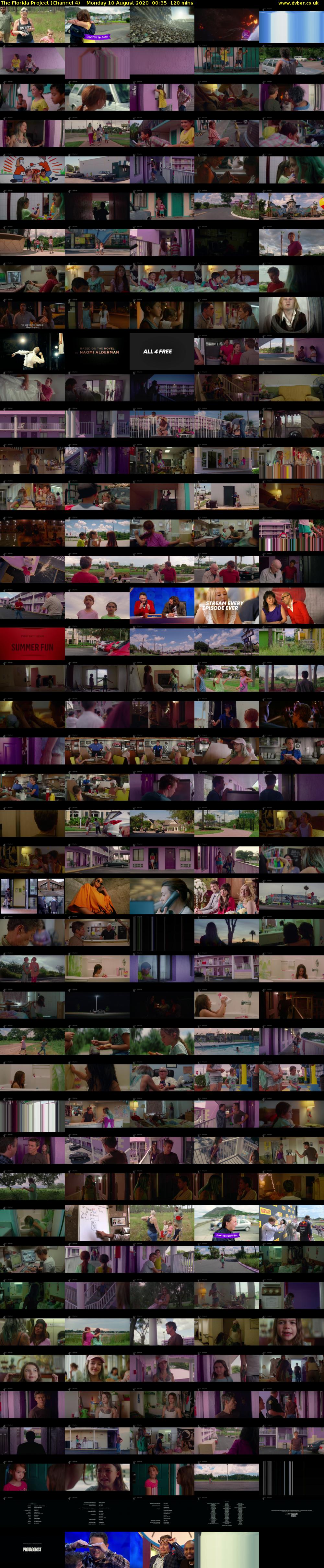 The Florida Project (Channel 4) Monday 10 August 2020 00:35 - 02:35