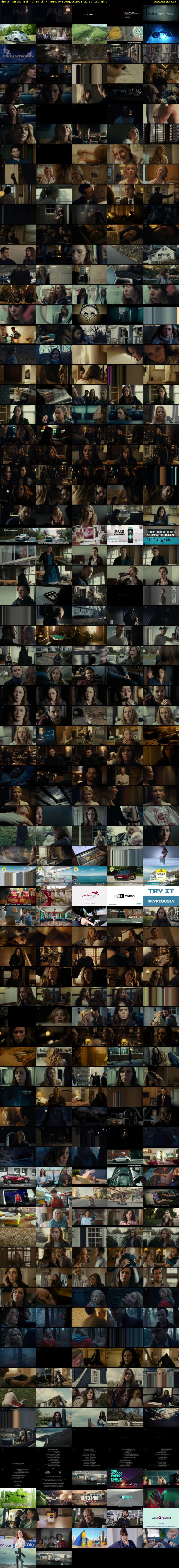 The Girl on the Train (Channel 4) Sunday 8 August 2021 22:10 - 00:20