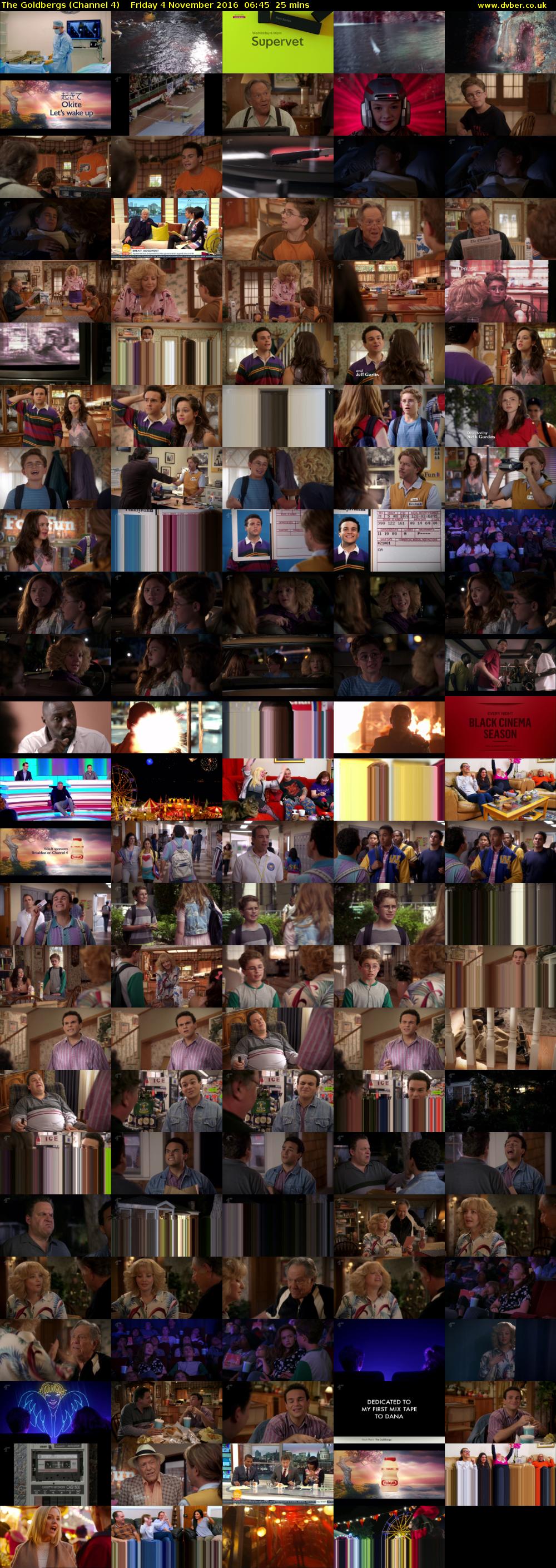 The Goldbergs (Channel 4) Friday 4 November 2016 06:45 - 07:10