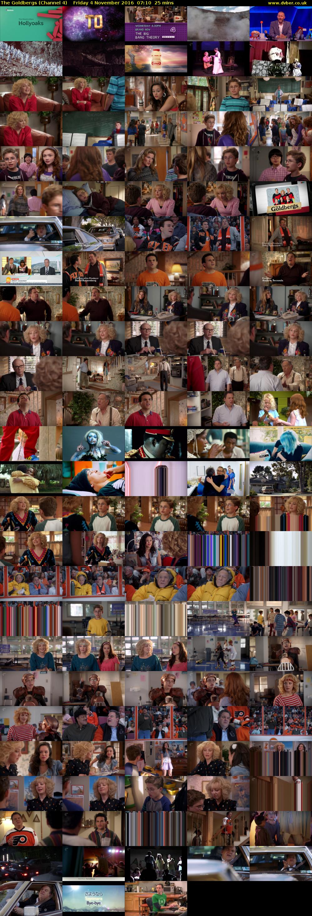 The Goldbergs (Channel 4) Friday 4 November 2016 07:10 - 07:35