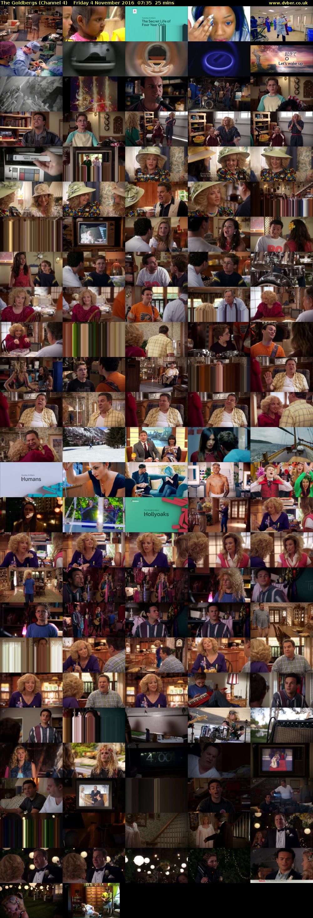 The Goldbergs (Channel 4) Friday 4 November 2016 07:35 - 08:00
