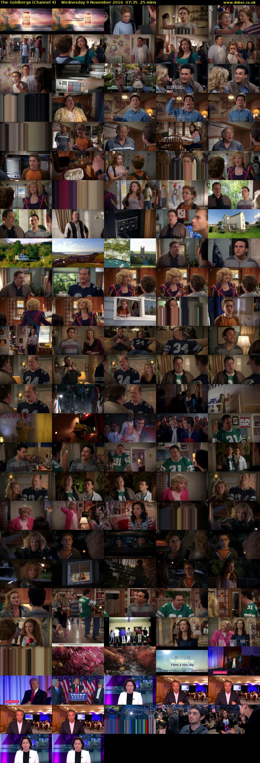 The Goldbergs (Channel 4) Wednesday 9 November 2016 07:35 - 08:00