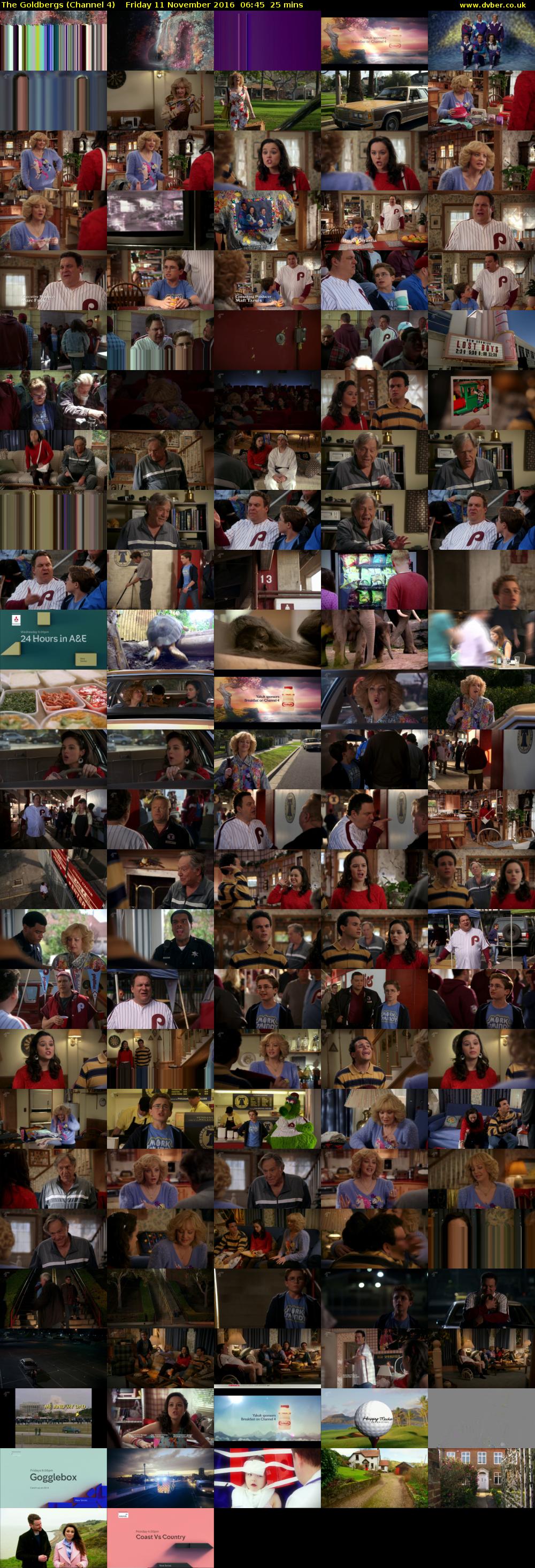 The Goldbergs (Channel 4) Friday 11 November 2016 06:45 - 07:10