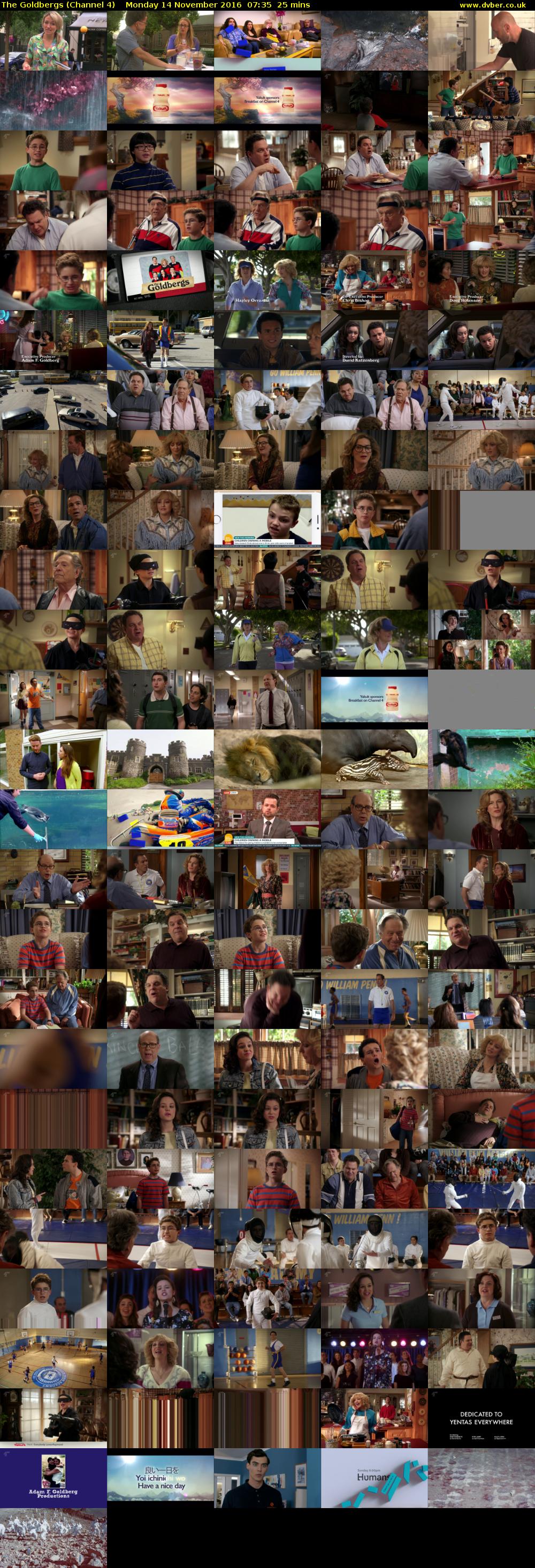 The Goldbergs (Channel 4) Monday 14 November 2016 07:35 - 08:00
