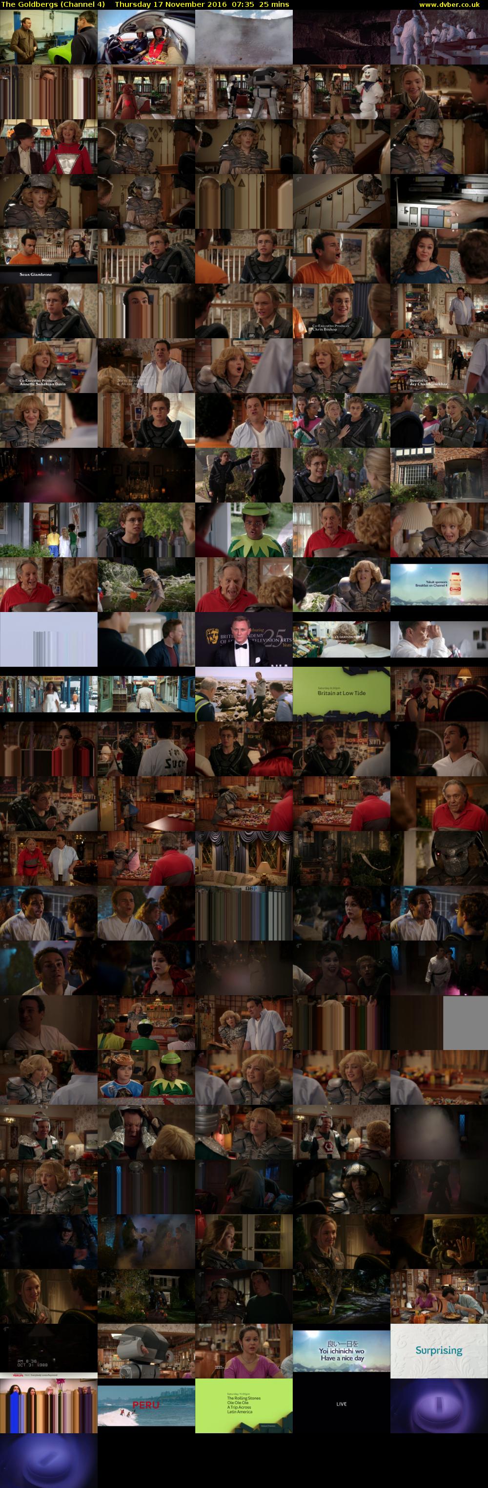 The Goldbergs (Channel 4) Thursday 17 November 2016 07:35 - 08:00