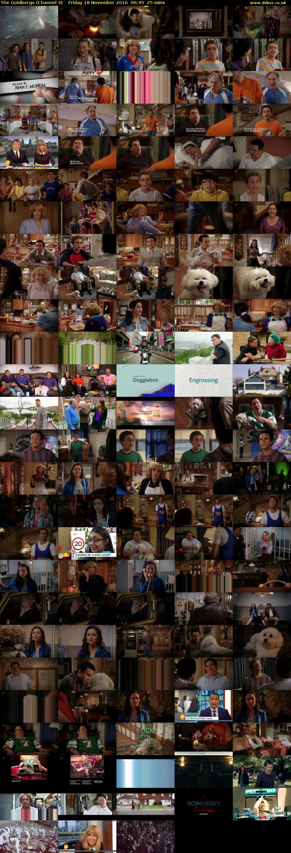 The Goldbergs (Channel 4) Friday 18 November 2016 06:45 - 07:10