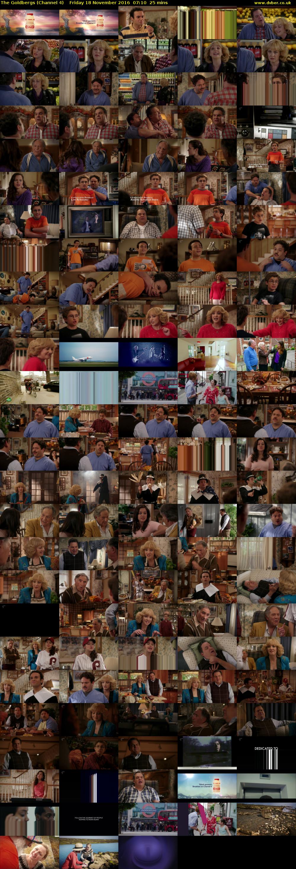The Goldbergs (Channel 4) Friday 18 November 2016 07:10 - 07:35