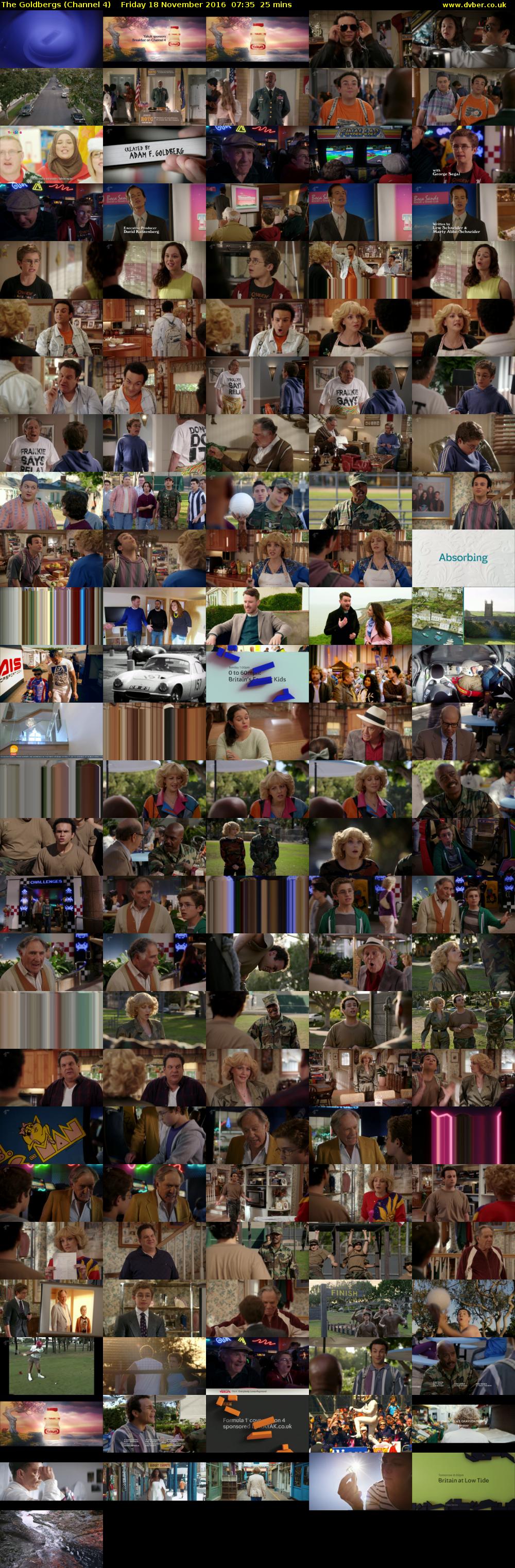 The Goldbergs (Channel 4) Friday 18 November 2016 07:35 - 08:00
