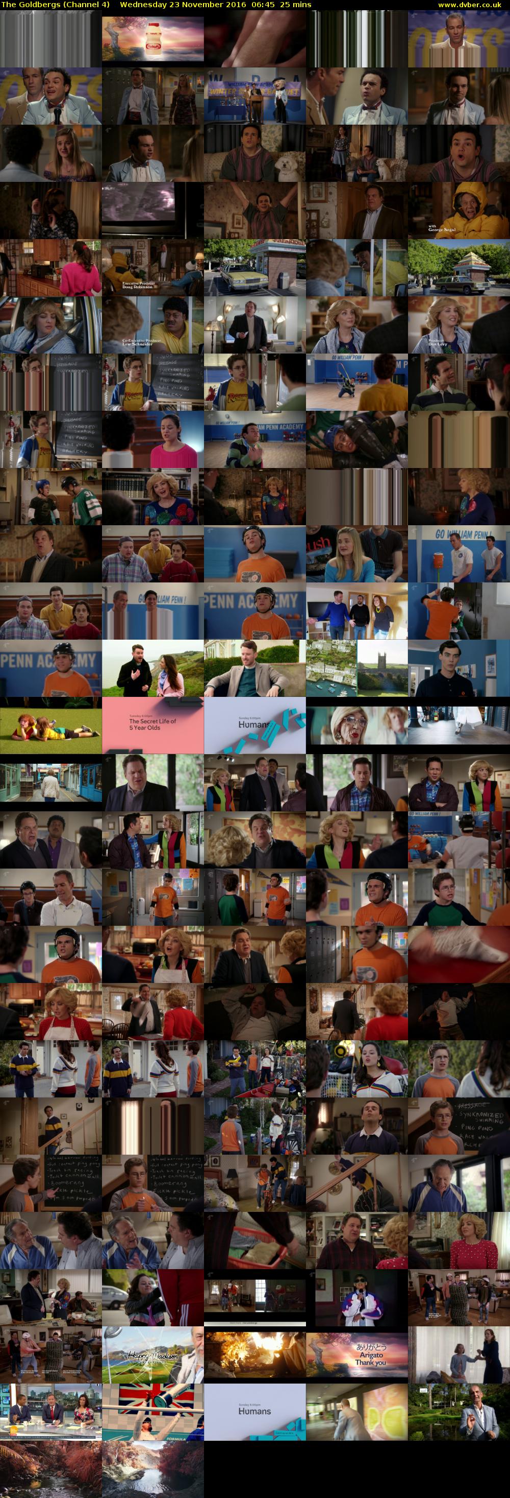 The Goldbergs (Channel 4) Wednesday 23 November 2016 06:45 - 07:10