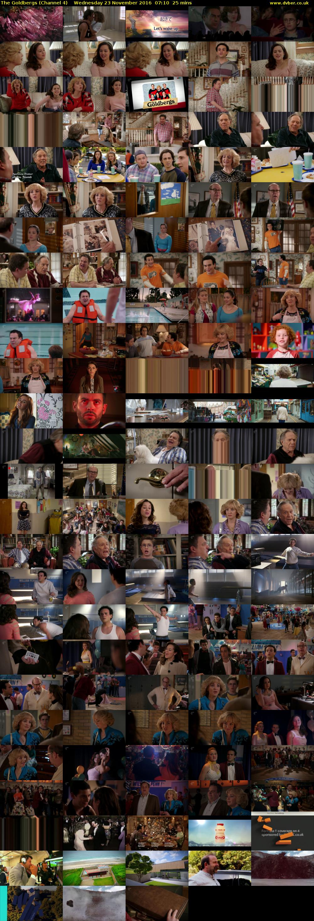 The Goldbergs (Channel 4) Wednesday 23 November 2016 07:10 - 07:35