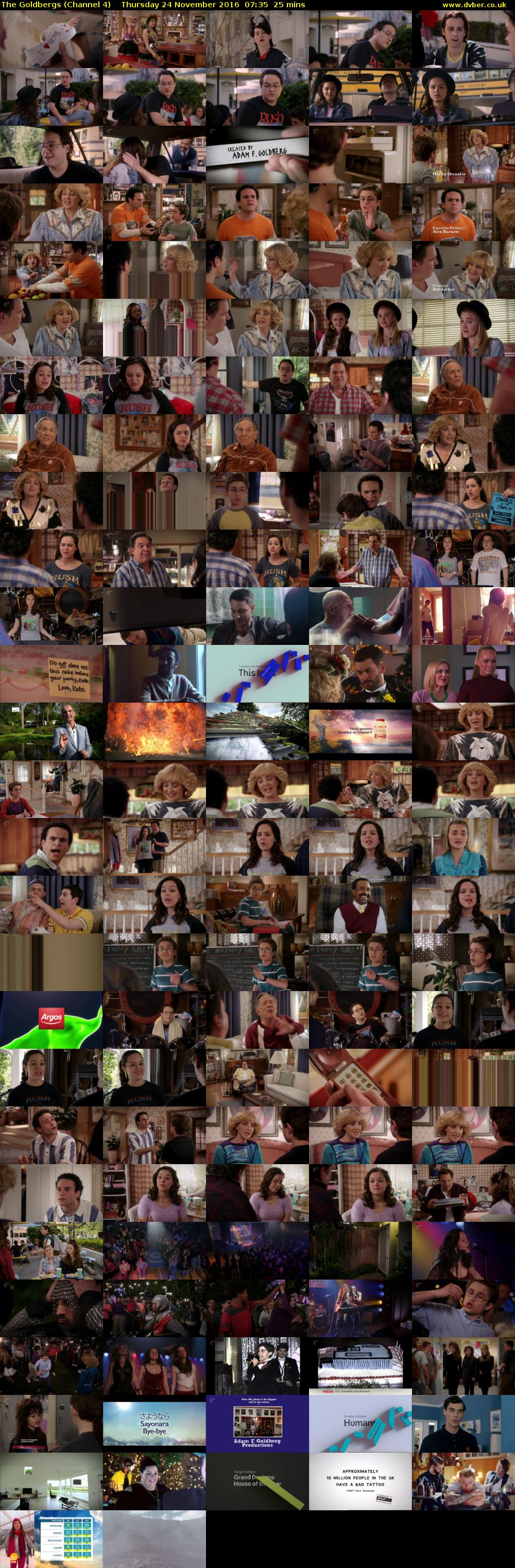 The Goldbergs (Channel 4) Thursday 24 November 2016 07:35 - 08:00