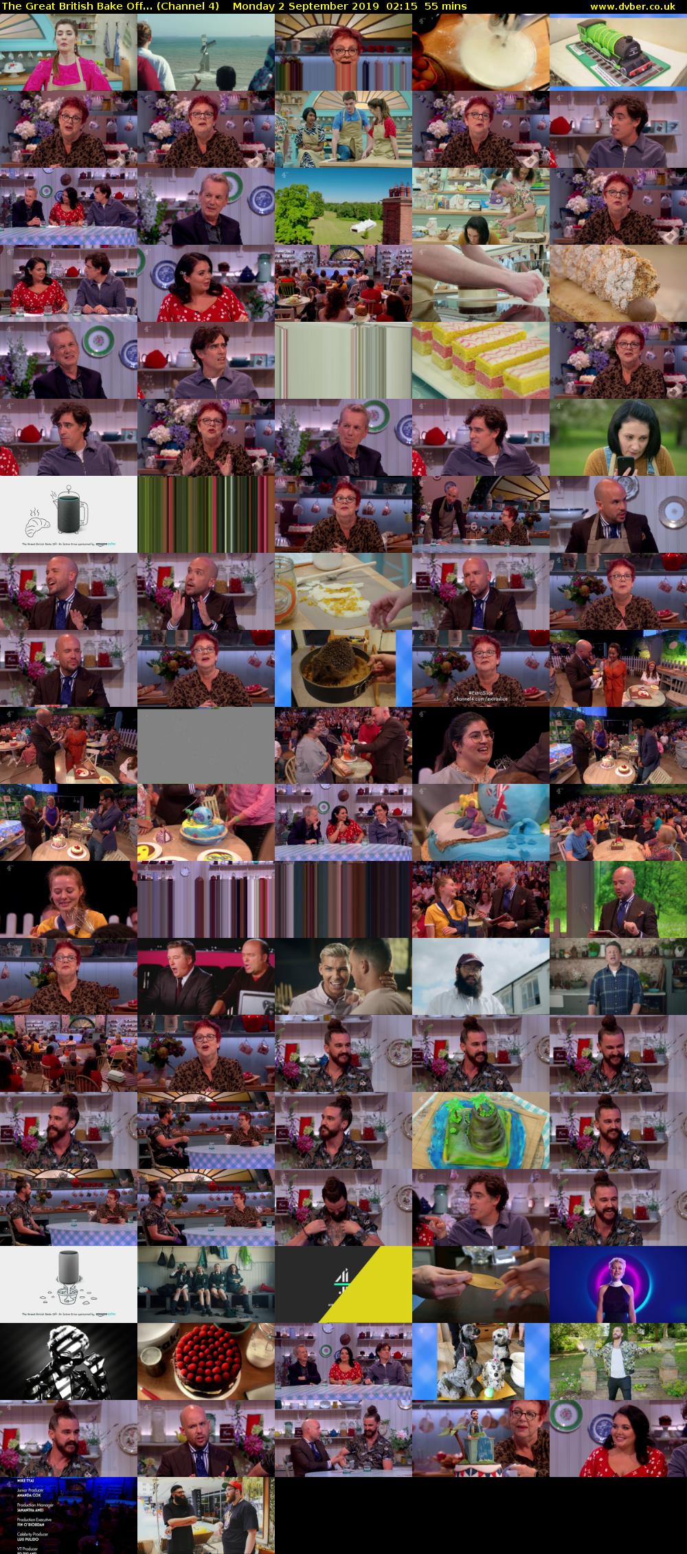 The Great British Bake Off... (Channel 4) Monday 2 September 2019 02:15 - 03:10