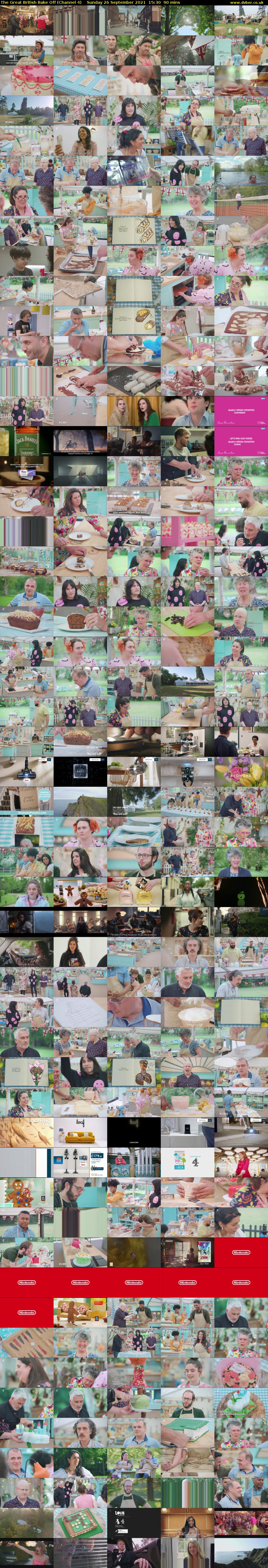 The Great British Bake Off (Channel 4) Sunday 26 September 2021 15:30 - 17:00