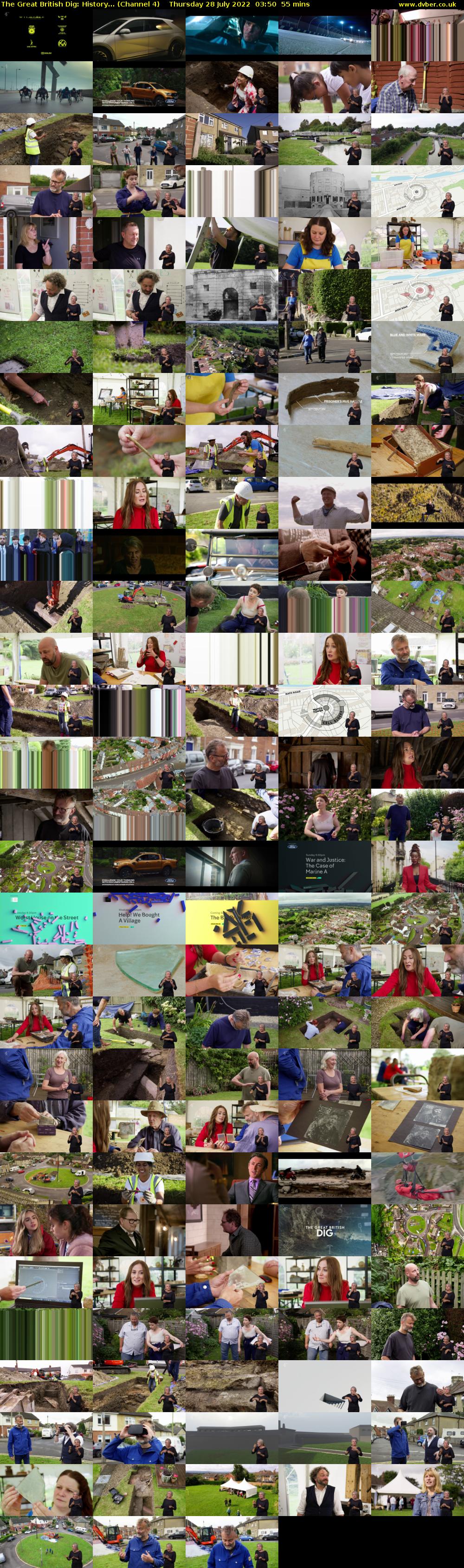 The Great British Dig: History... (Channel 4) Thursday 28 July 2022 03:50 - 04:45