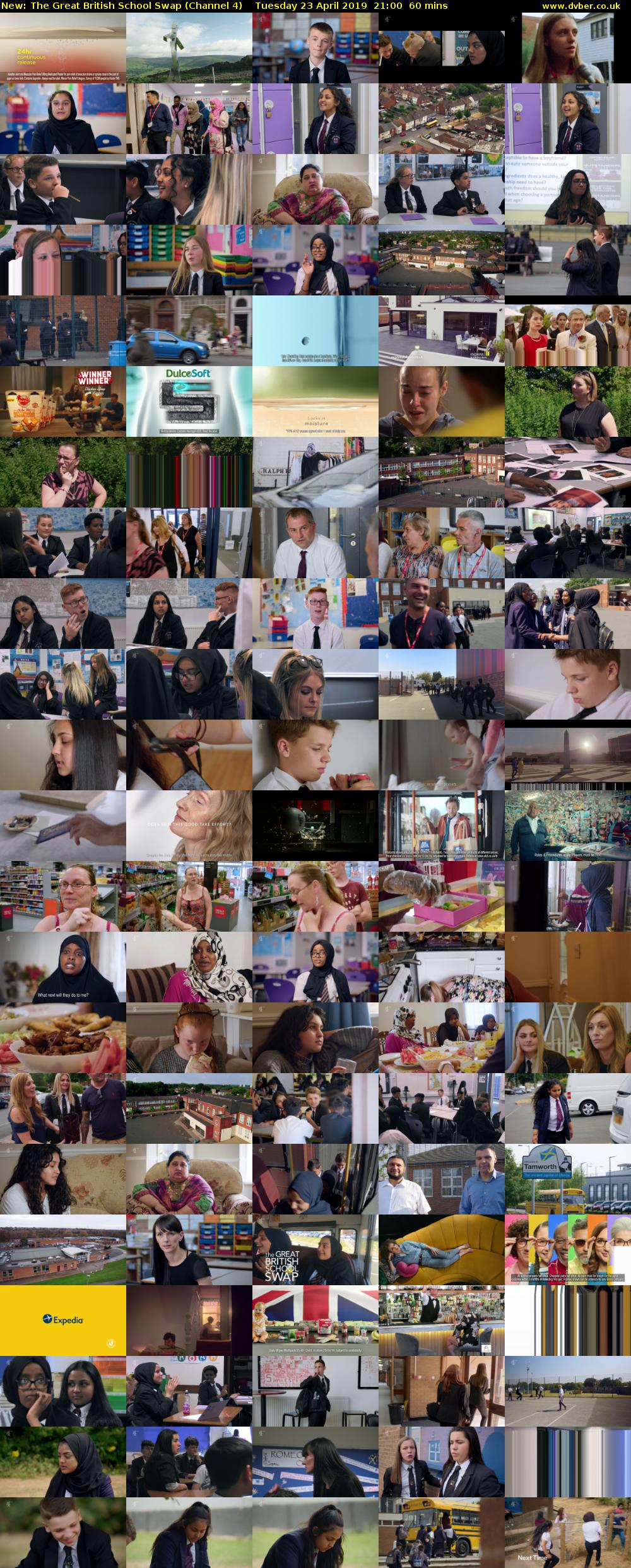 The Great British School Swap (Channel 4) Tuesday 23 April 2019 21:00 - 22:00