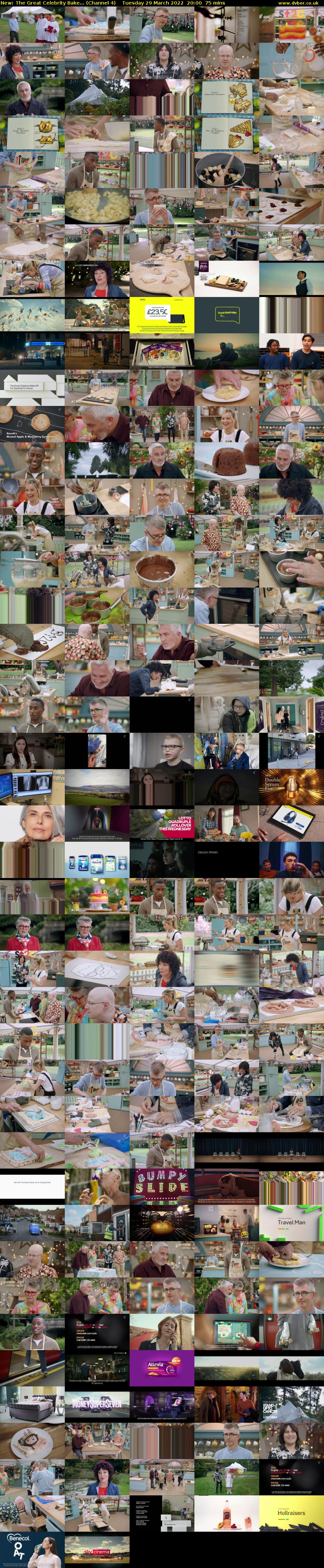 The Great Celebrity Bake... (Channel 4) Tuesday 29 March 2022 20:00 - 21:15