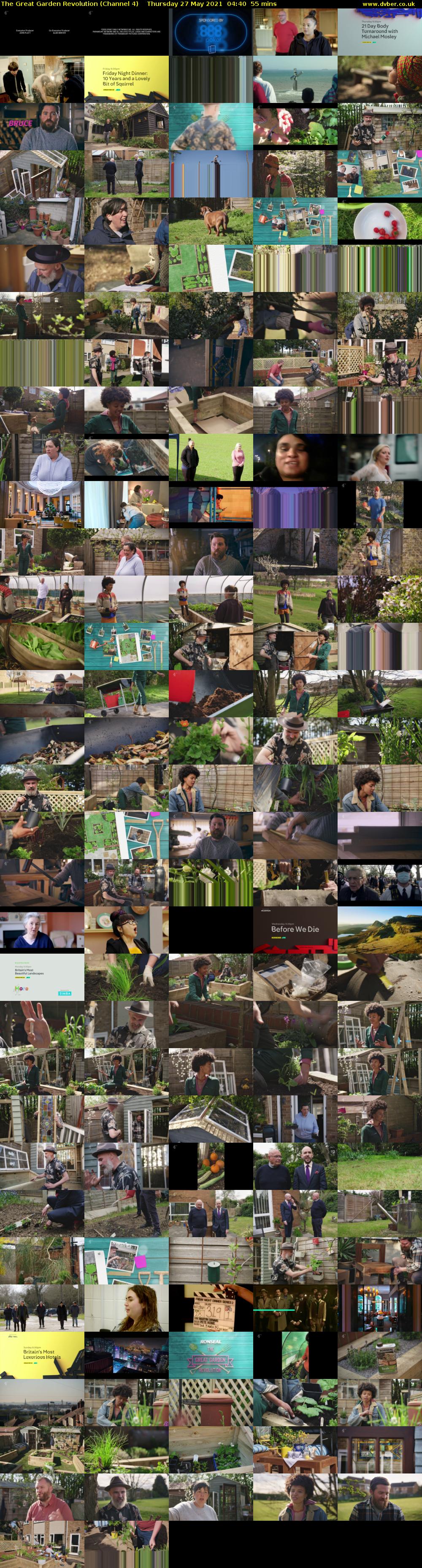 The Great Garden Revolution (Channel 4) Thursday 27 May 2021 04:40 - 05:35