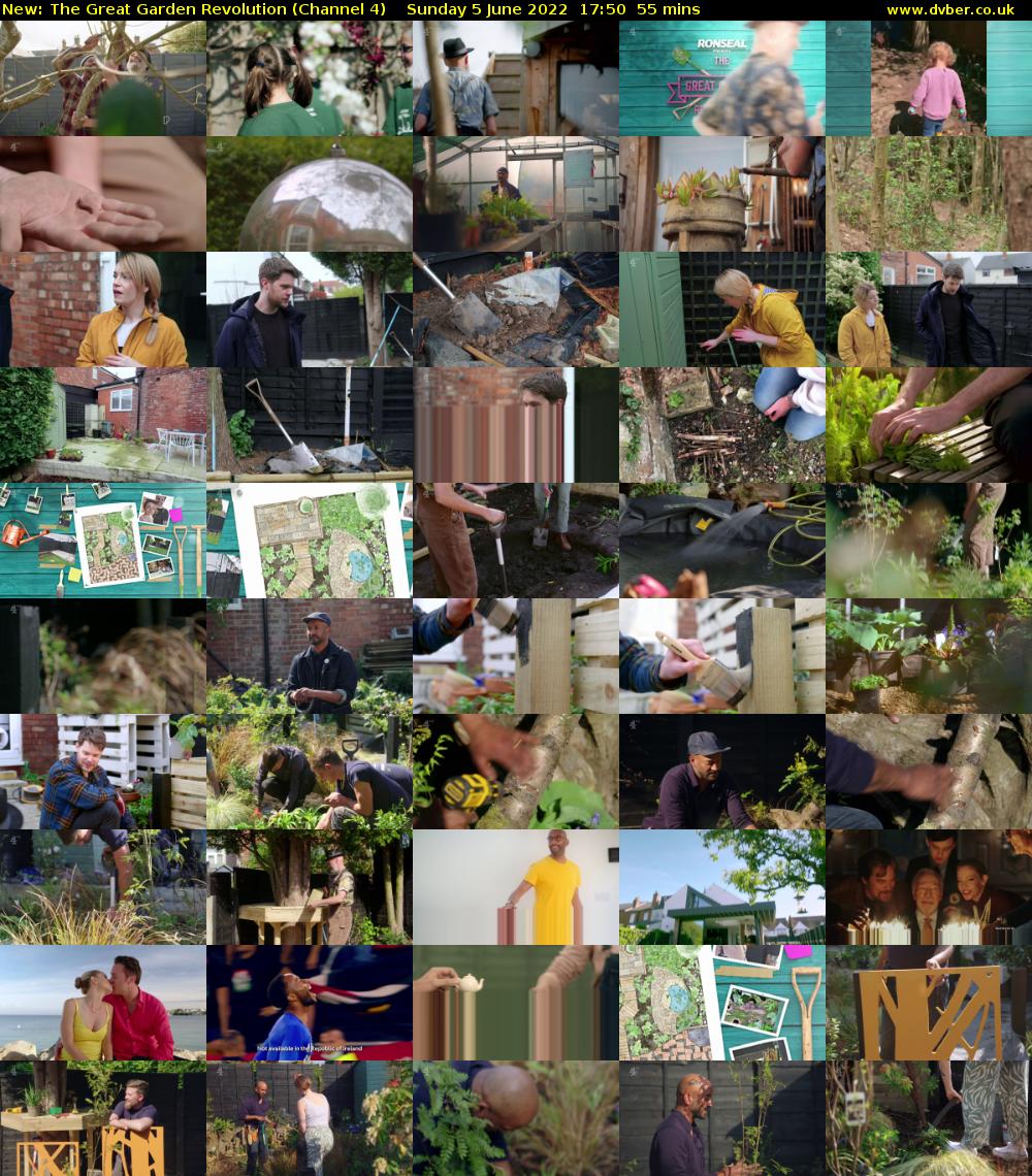 The Great Garden Revolution (Channel 4) Sunday 5 June 2022 17:50 - 18:45