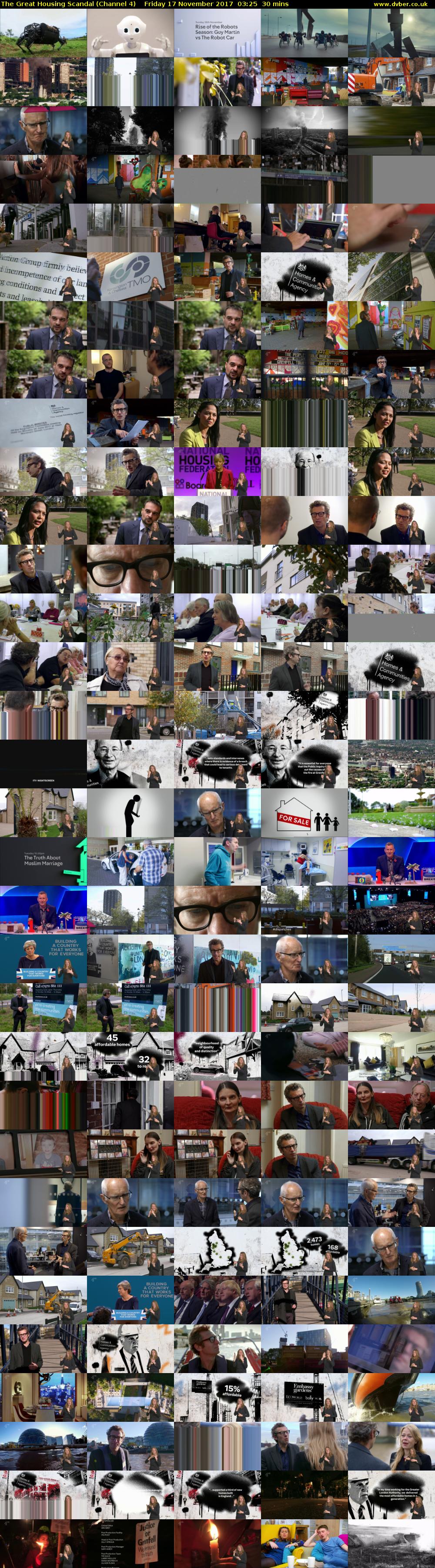 The Great Housing Scandal (Channel 4) Friday 17 November 2017 03:25 - 03:55