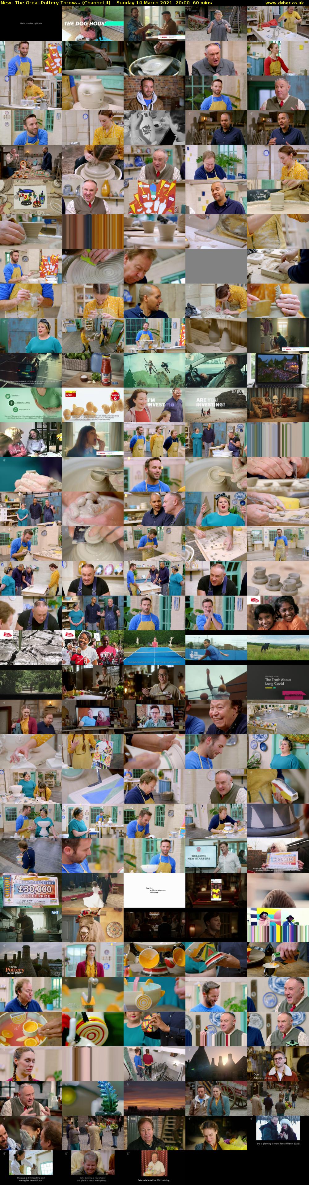 The Great Pottery Throw... (Channel 4) Sunday 14 March 2021 20:00 - 21:00