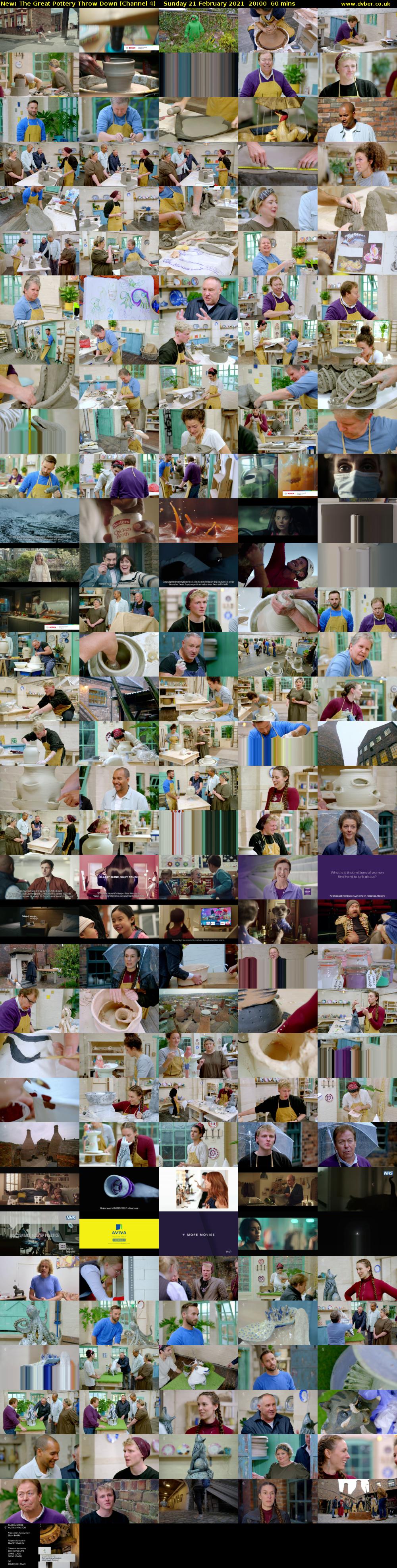The Great Pottery Throw Down (Channel 4) Sunday 21 February 2021 20:00 - 21:00