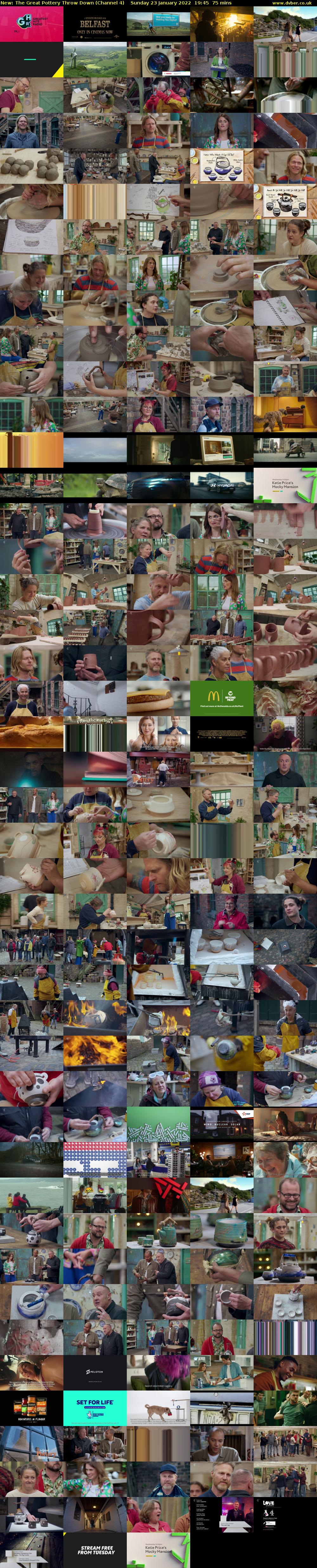 The Great Pottery Throw Down (Channel 4) Sunday 23 January 2022 19:45 - 21:00
