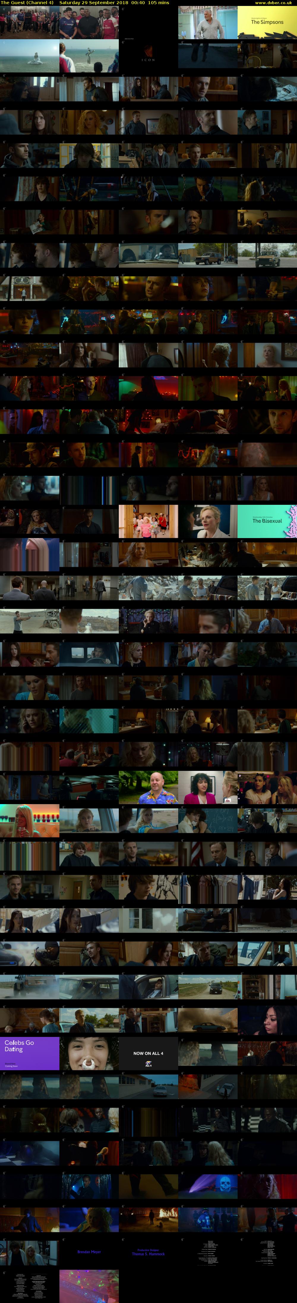 The Guest (Channel 4) Saturday 29 September 2018 00:40 - 02:25