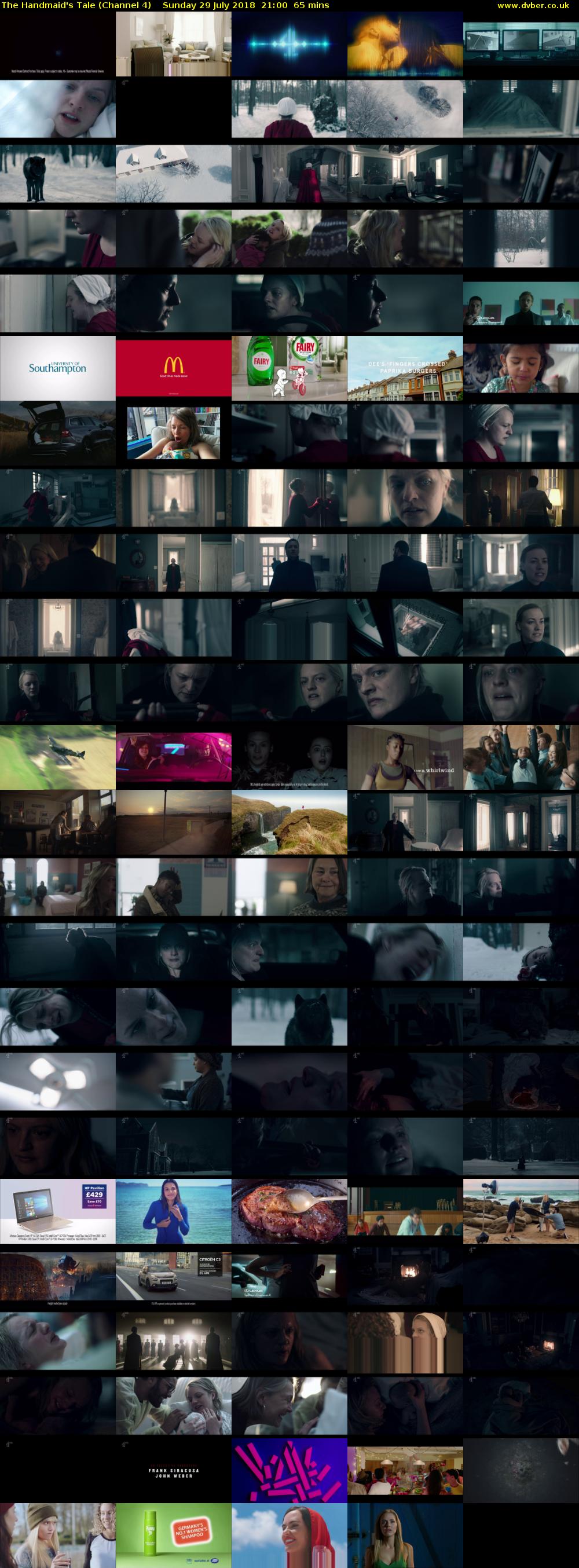 The Handmaid's Tale (Channel 4) Sunday 29 July 2018 21:00 - 22:05