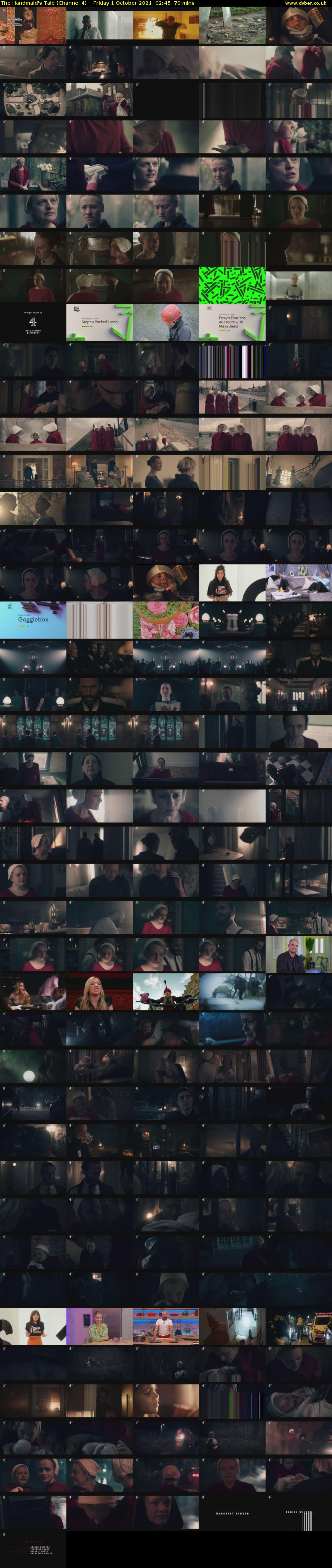 The Handmaid's Tale (Channel 4) Friday 1 October 2021 02:45 - 03:55