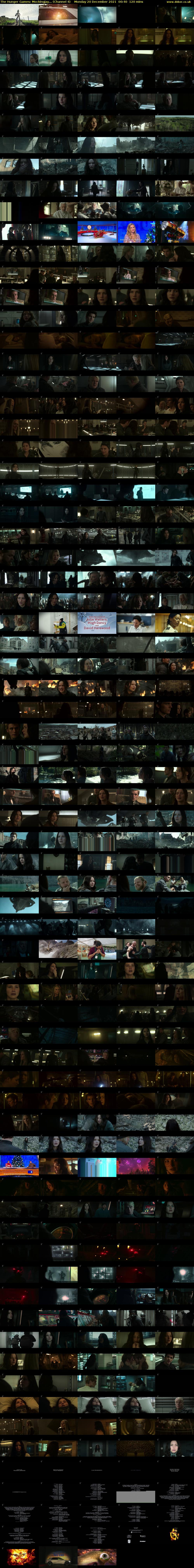 The Hunger Games: Mockingjay... (Channel 4) Monday 20 December 2021 00:40 - 02:40