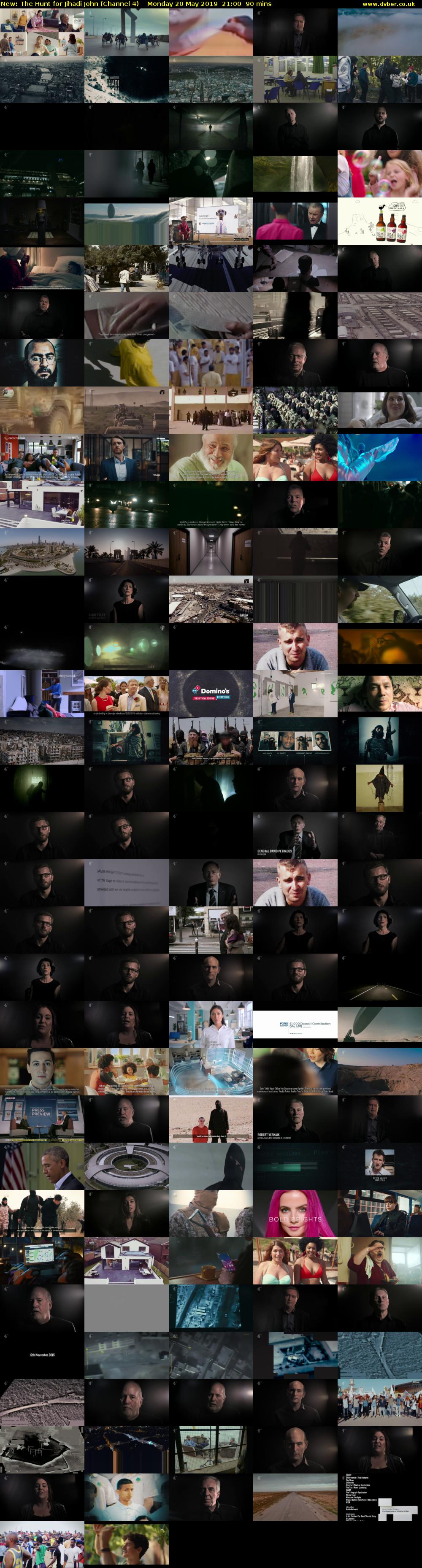 The Hunt for Jihadi John (Channel 4) Monday 20 May 2019 21:00 - 22:30