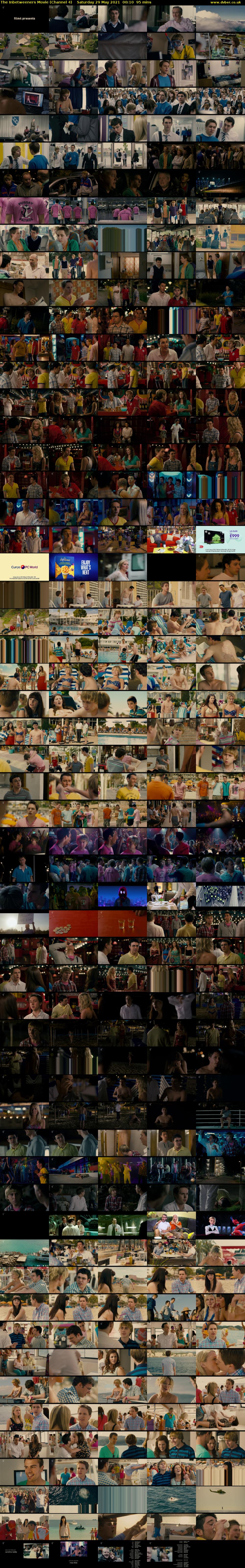 The Inbetweeners Movie (Channel 4) Saturday 29 May 2021 00:10 - 01:45