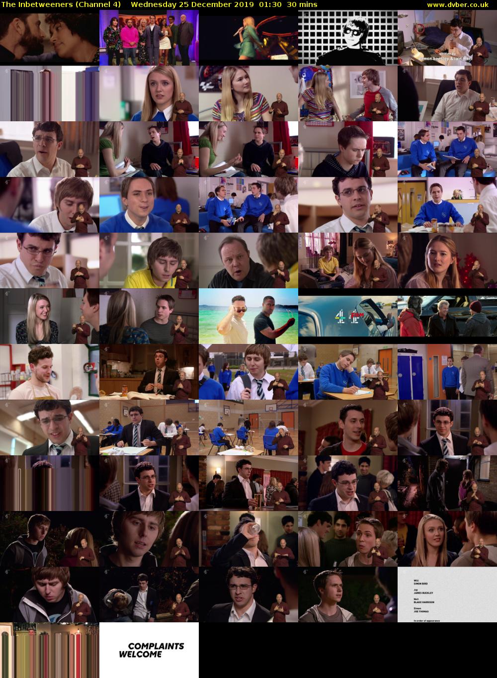 The Inbetweeners (Channel 4) Wednesday 25 December 2019 01:30 - 02:00