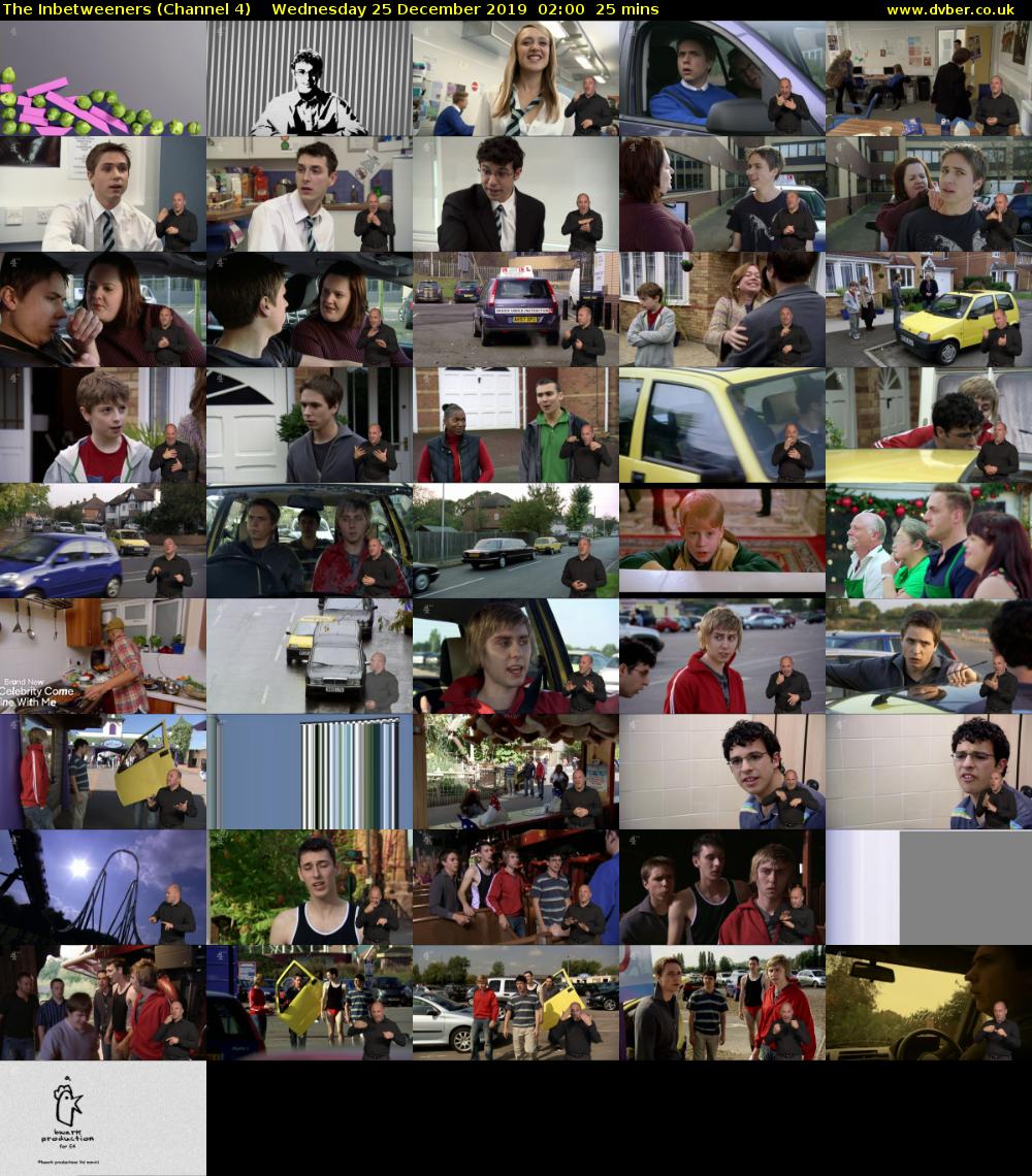 The Inbetweeners (Channel 4) Wednesday 25 December 2019 02:00 - 02:25
