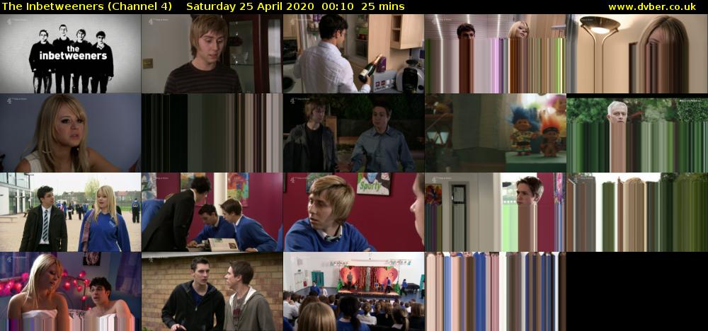 The Inbetweeners (Channel 4) Saturday 25 April 2020 00:10 - 00:35