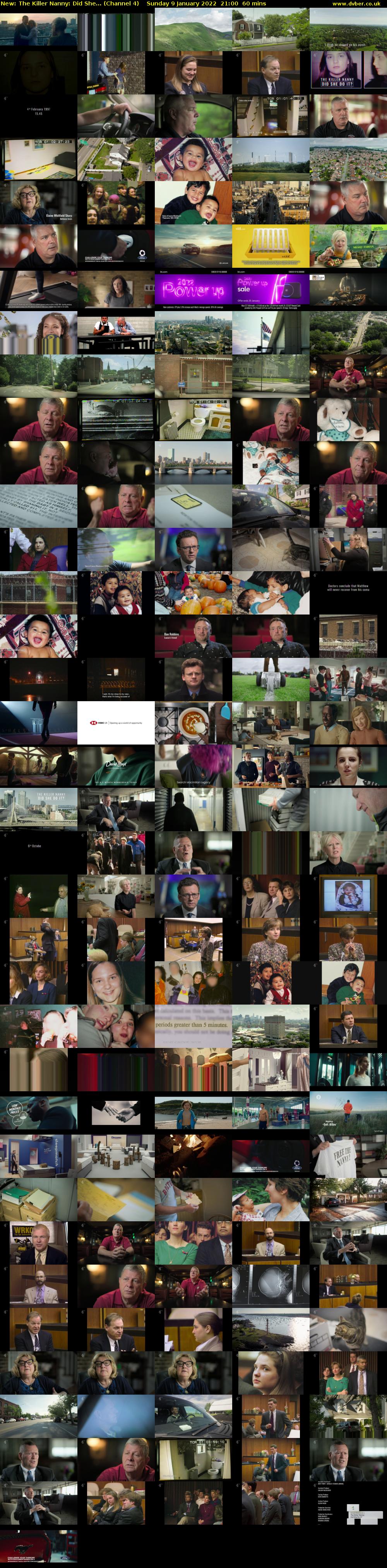 The Killer Nanny: Did She... (Channel 4) Sunday 9 January 2022 21:00 - 22:00