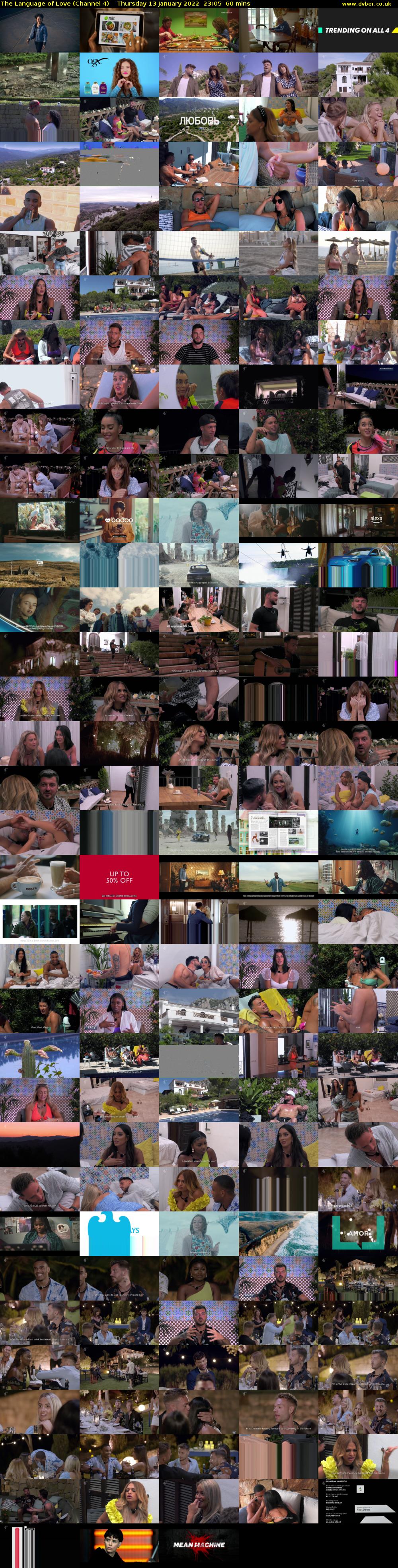 The Language of Love (Channel 4) Thursday 13 January 2022 23:05 - 00:05